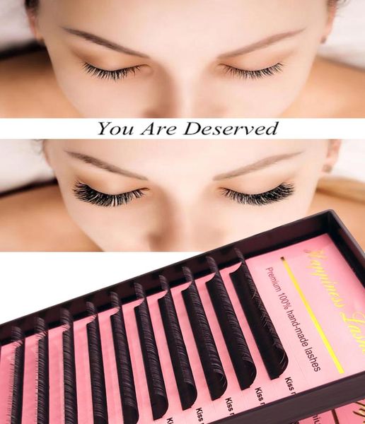 

hpness false eyelash natural long lashes extension all sizes 815mm classic lashes for eyelash academy2712773