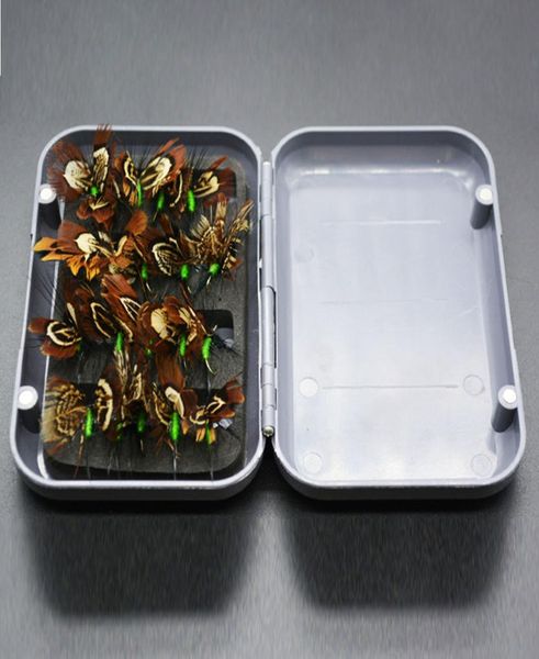 

20 pcs set fly fishing lure set fly fishing bait isca artificial insect bait different models bionic fly fishing hooks6327492