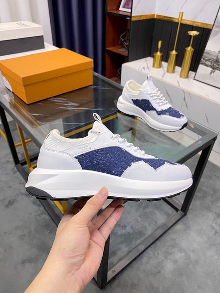 

designer sneakers calfskin casual shoes men women vintage suede trainer reflective sneaker mens platform shoe white suede navy womens 0629, Black