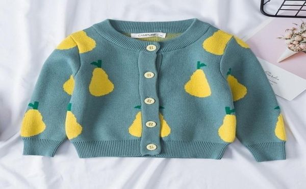 

cartoon sweaters baby knit cardigan sweater kids long sleeve autumn children clothes 2012018705012, Blue