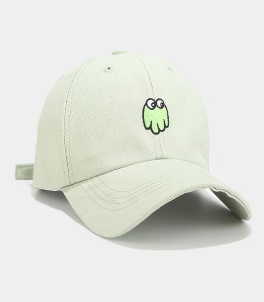 

5 color new monster embroidery baseball cap streetwear hip hop snapback caps black white dad hat for men women casquette whole3076670, Yellow