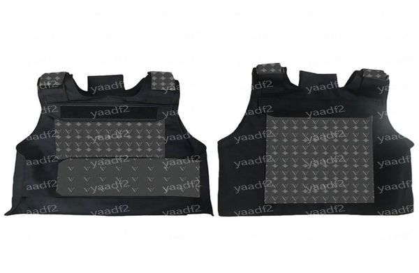 

flower letter plate carrier vests womens mens adjustable leather body armor trendy outdoor street style protective tactical vest5890194, Black;green