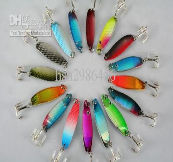 

whole 50pcs fishing lures spoon hooks baits 65g r0123457436571