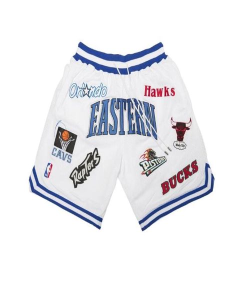 

eastern conference basketball short just don by mitchell ness men pocket pants s2xl7974102, Black
