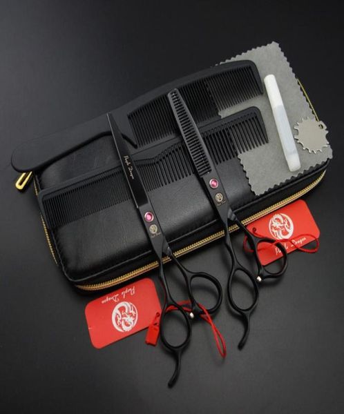 

whole 6 inch lefthanded professional hair scissors set straight thinningbarber shearsjp440c62hrcs5009672541