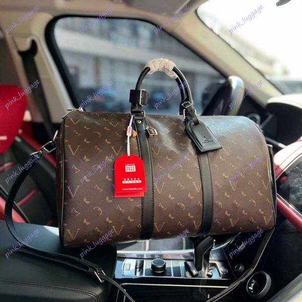 

street fashion duffel bags women mens traveling bag designer handbags outdoor packs womens hiding sports pack letter leather d2305192fnt8f