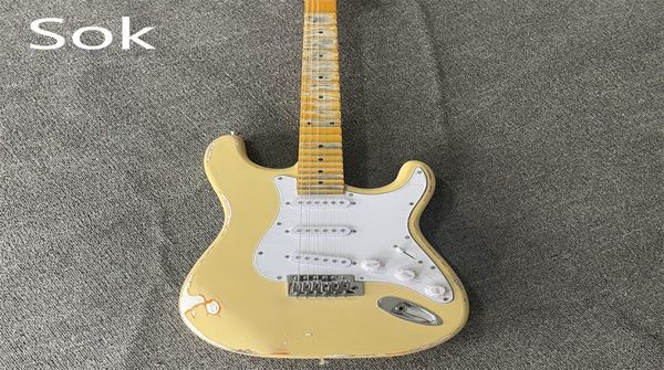 

in stock agedrelic quality electric guitar yngwie malmsteen play loud scalloped fingerboard immediate delivery7980132