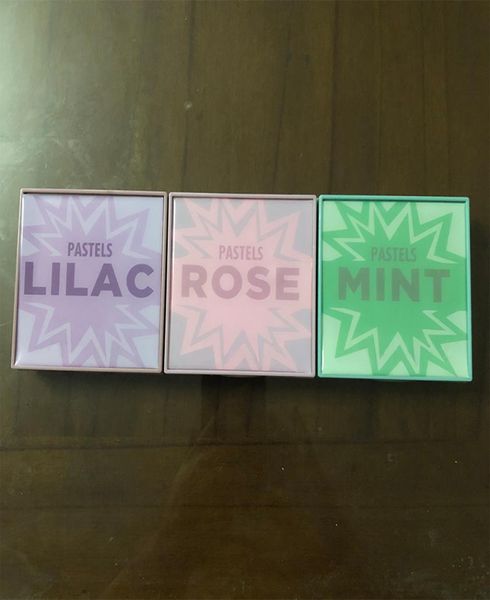 

new eye eyeshadow palettes shimmer matte glitter metallic pigmented portable 9 colors pastels rose mint lilac eyes make up palette4991934