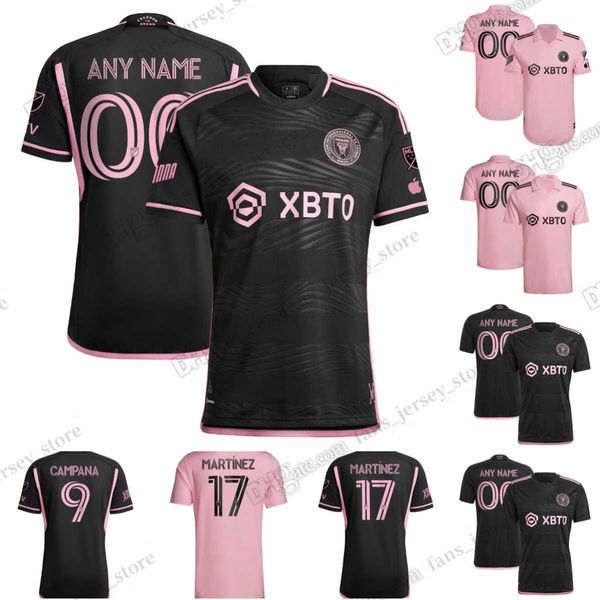 

2023 soccer jerseys mls inter miami cf campana jean messis kryvstov lassiter marsman yedlin gregore martinez mcvey mota negri pizarro stefan, Black;yellow