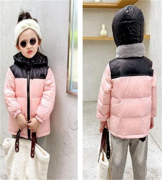 

designer north kids hooded tehch down coat sherpa puffer children039s clothes boys girls fleece jackets infant children winter 8083559