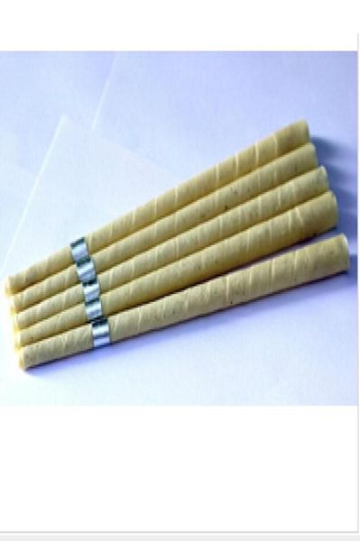 

pure beewax ear candle unbleached organic muslin fabricwith protective discce quality approval16962685