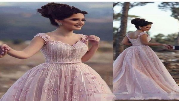 

blush pink sweetheart 2019 a line fairy prom dresses spaghetti sweetheart sleeveless zipper empire tulle 3dfloral appliques dress6576246, Black