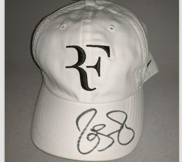 

roger federer signed signatured autographed cap hats size adjustable  fit all7757303