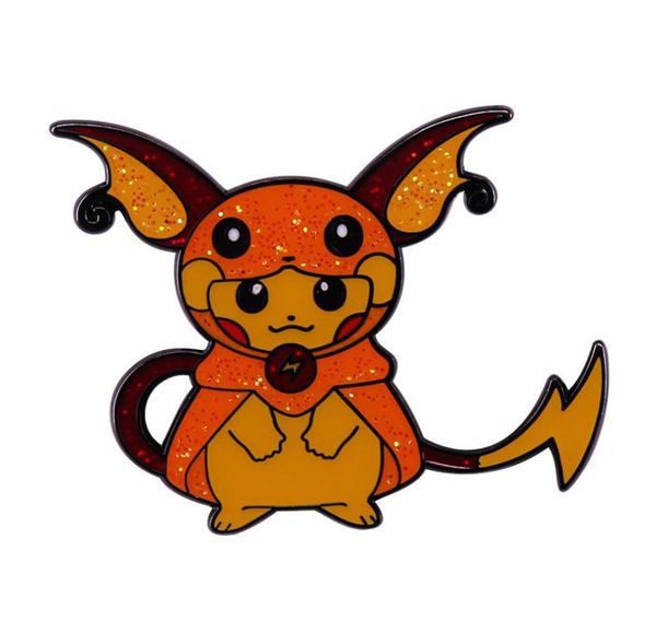 

japanese style anime movies enamel pin glitter brooch badge for fans collectible gift6120663, Blue
