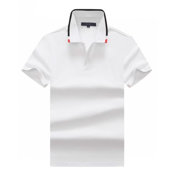 

23 new summer designer t shirt tm letter short sleeve breathable asian size m xxxl patchwork mens pearl cotton simple embroidery contrast fr, White;black