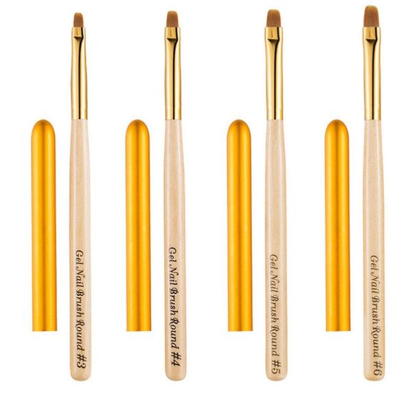 

nail cleaning brush uv gel powder dust cuticle clean brushes manicure round tip universal pen manicures nails art tool7611434, Yellow