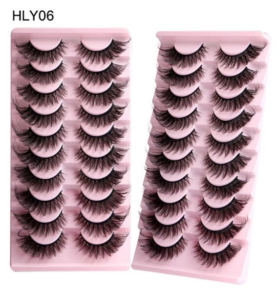 

reusable handmade mink false eyelashes naturally soft and delicate multilayer thick curly fake lashes eye end lenghtening strip ey1713876