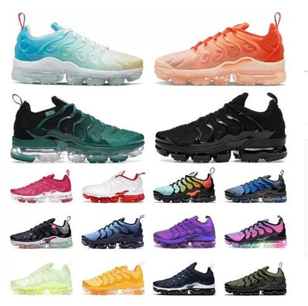 

trainers vapores tn plus casual sports shoes tns mens women triple white black blue royal air griffey tennis ball runner berry coquettish pu