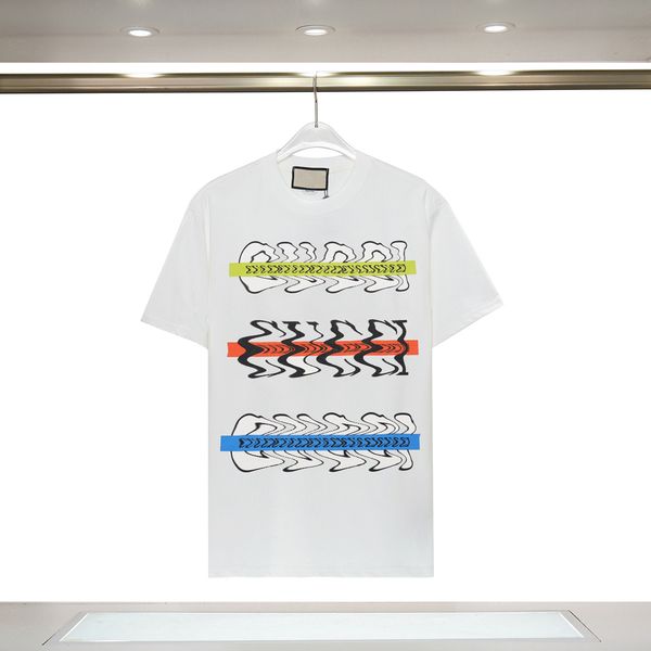 

fashion designer paint drip print t shirts mens women casual streetwear t-shirts crew neck cotton black white orange t-shirt, White;black