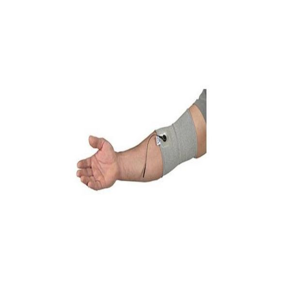 

health conductive elbow support electrode massage silver fiber elbow prevent rheumatism stimulation for tens ems with cable4571255