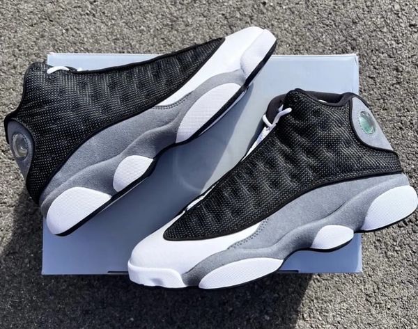 

latest authentic jumpman 13s high men women shoes black flint white designer basketball shoes outdoor sports sneakers fast delivery with box