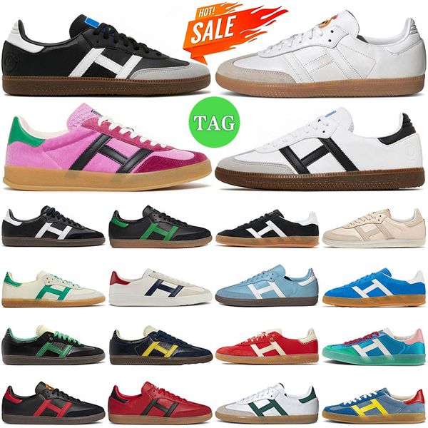 

og shoes for men women gazelle vegan black white gum mexico light blue suede pink velvet mens trainers womens outdoor designer sneakers casu