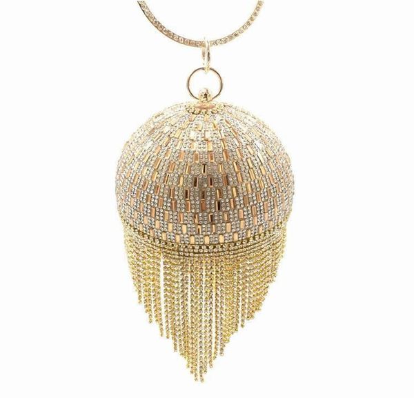 

ball bag pearls handbags diamond tassel banquet clutches handmade good quality for bridal and lady at party wedding evening acryl2065142, Black
