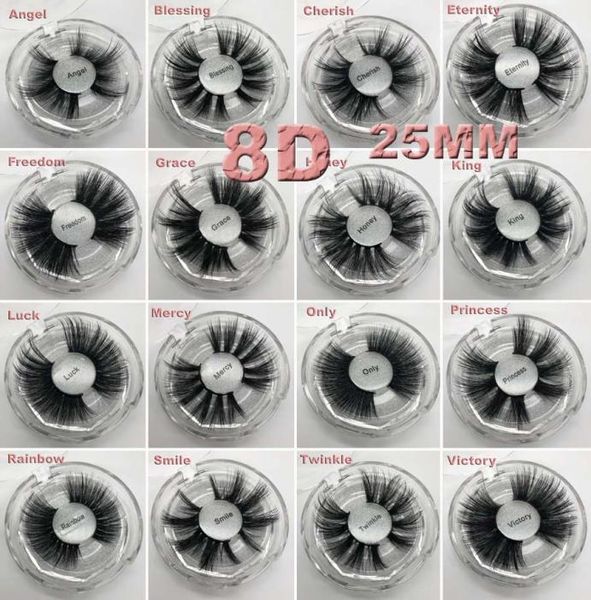 

25mm 5d mink eyelashes 16 styles 1 pair super long natural thick 25mm 100 mink lashes lifelike handmade 4685816