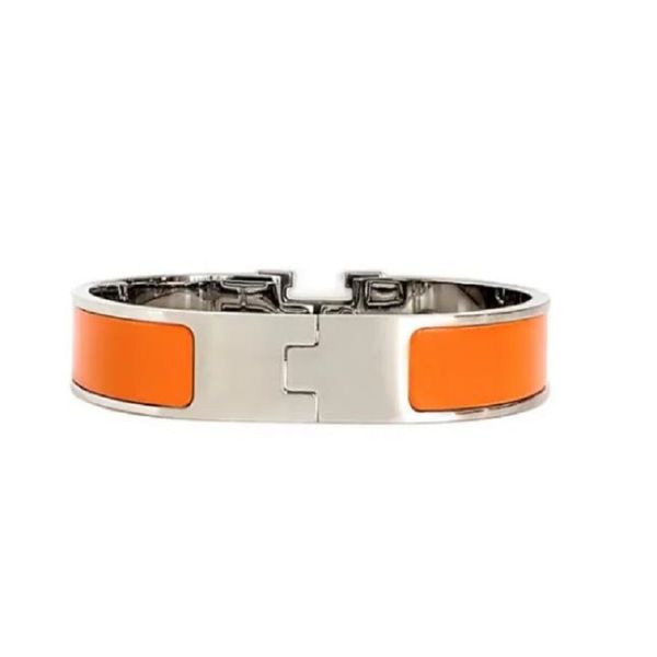 

enamel rainbow bracelets fashion bangle men's women's jewelry gift jewelry 11 colors to choose, Black