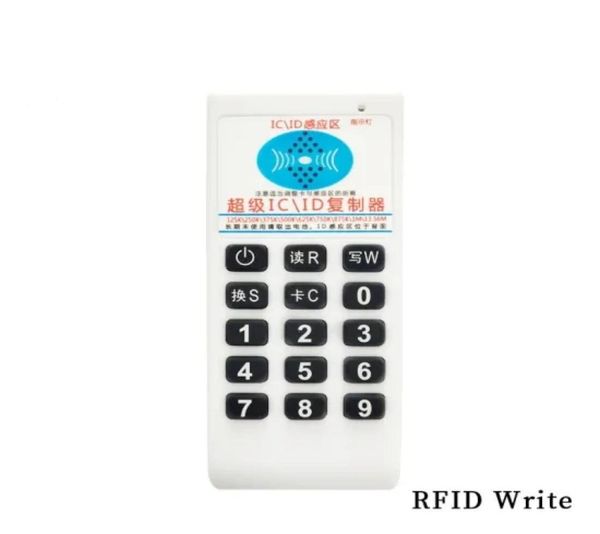 

factory whole handheld 125khz1356mhz 9 frequecny rfid duplicatorcopier writer9753966