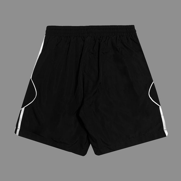 

2023 design men's shorts clover men's and women's pants paris co-branded mesh three bars hardware three-dimensional s-xl, White;black