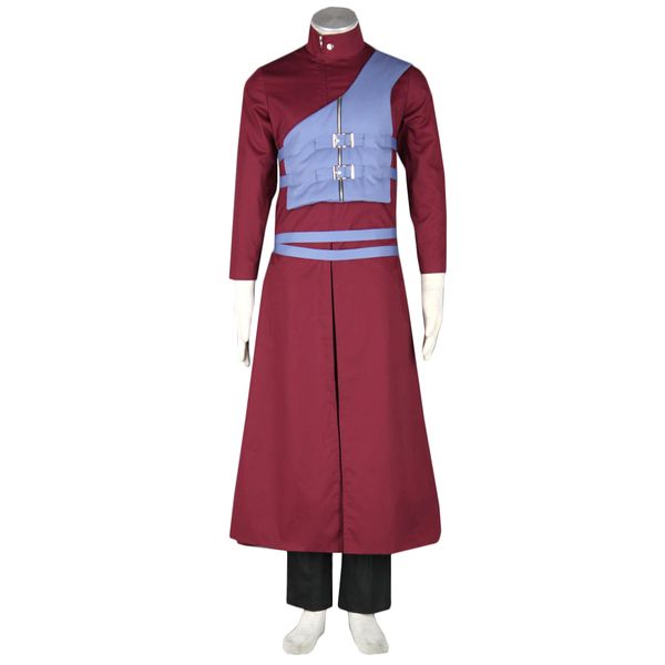 

anime cosplay sabaku no gaara clothing for man woman halloween costumes, Black;red