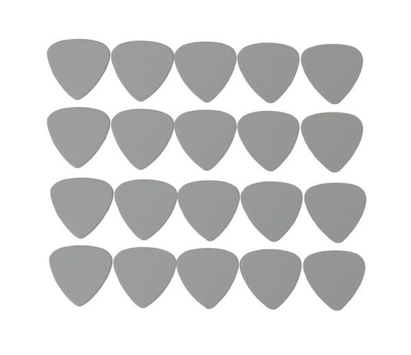 

lots of 100 pcs medium 071mm guitar picks plectrums celluloid solid white5143437