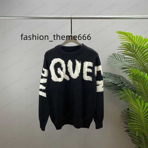 

luxury men's plus size sweaters hoodies in autumn / winter 2022acquard knitting machine e custom jnlarged detail crew neck cotton et3e3, Black