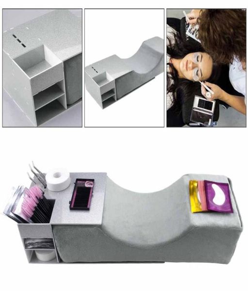 

eyelash pillow shelf professional grafting eyelashes lash pillow stand neck support eyelash extension memory foam make up4674053