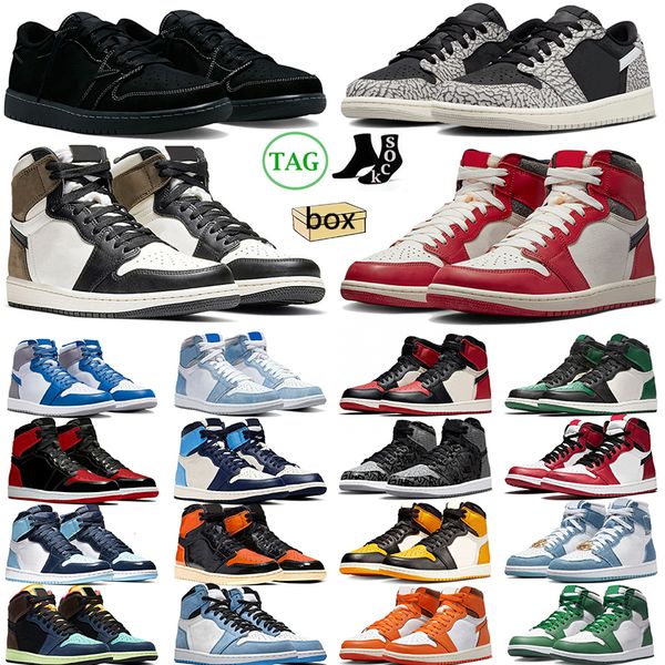 

with box basketball shoes black cement phantom reverse mocha olive lost and found starfish cactus jack banned outdoor sports trainers sneake