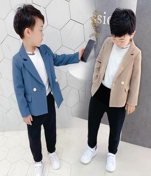 

khaki kid boys blazer blue children suit for outfit clothes white baby boy coat black kids jacket for party t2008203886965