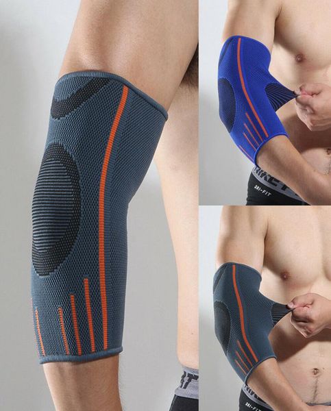 

elbow support brace arthritis bandage compression sleeve arm pads guard new2257570, Black;gray