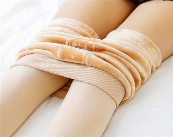 

yoga outfit seamless women thermal gym pants high waist hip lift thick soft slim stretchy tights female fitness winter warm casual4112388