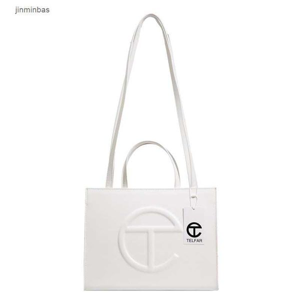 

tote bag factory wholesale and retail portable women's simple one shoulder msenger 2023 embossed solid color large capacity lmvl