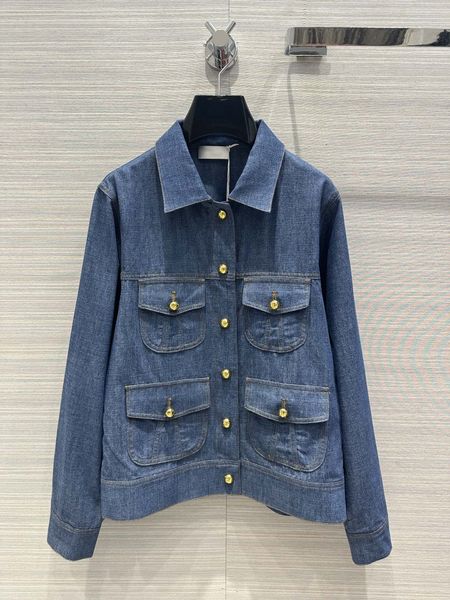 

milan runway jackets 2023 new autumn lapel neck long sleeve brand same style coats women's designer 0702-4, Black;brown