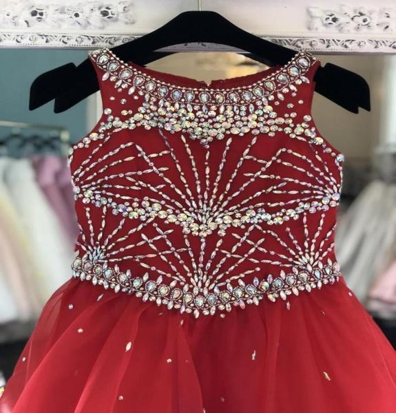 

pageant dresses for teens 2019 ritzee beaded neck and floor length blue organza a line red pageant dresses for girls rhinestones a8511944, White;red