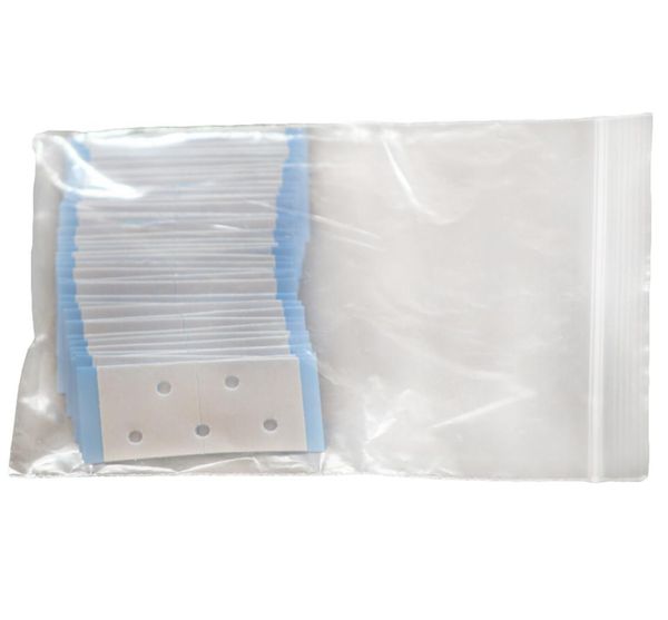 

40pcsbag cutted extendabond plus double side adhensive tape for wigs and toupees hair2039548, Black;brown