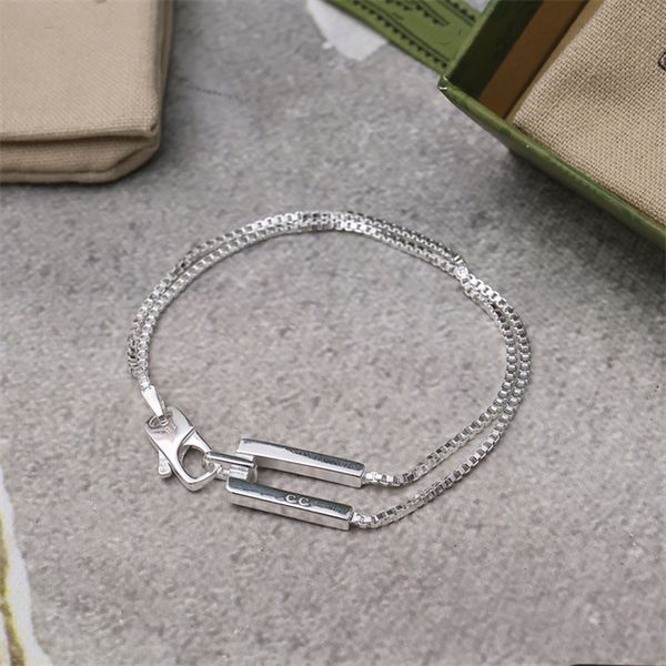 

designer ggity charm bracelets luxury g logo jewelry women fashion chains bracelet pearl for party gifts daily wear 18-20cm am0, Golden;silver