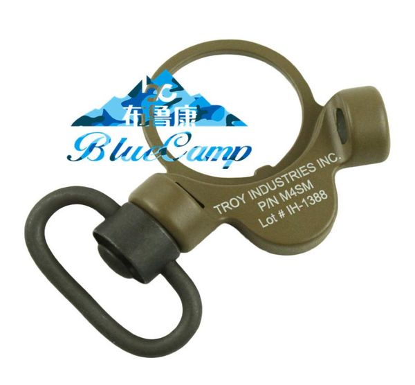 

troy steel dual side qd sling swivel black for gbb version black6860185