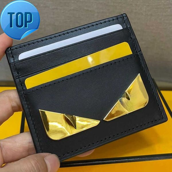 

brand designer change purse card pack handbag card bag men and women's common leather color contrast credit case new classic small wall