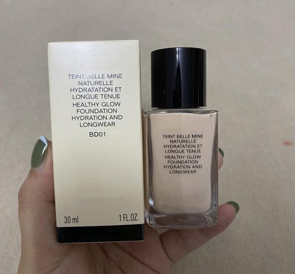 

stock brand les beiges healthy glow foundation hydration and longwear colors bd01 b10 makeup liquid foundation9956746