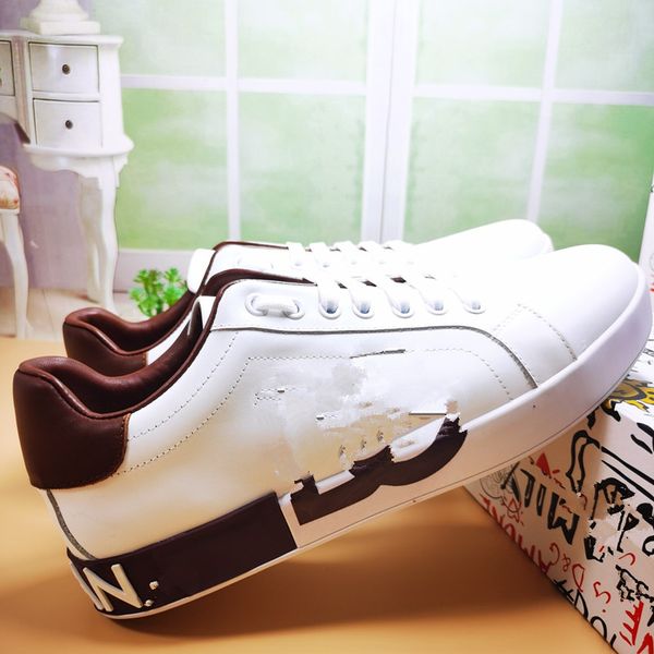 

men's casual shoes rick genuine leather thick bottom nverted triangle shoes for women male sneakers jumbo shoe 0629, Black