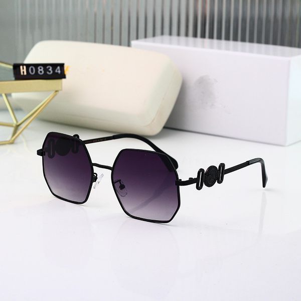 

designer sunglasses for women and men brand new metal cut edge sunglasses female sunglasses burst big brand wholesale sunglasses 80834, White;black