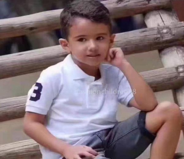 

childrens tshirts designer short sleeved boy baby girl shirt embroidery summer polo tshirt kids clothing tee1501814, Blue
